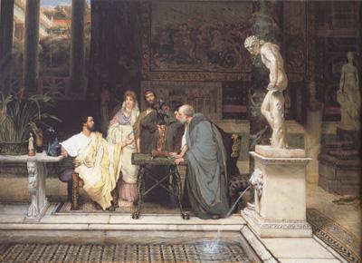 A Roman Art Lover (mk23), Alma-Tadema, Sir Lawrence